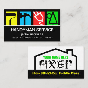 Beeindruckendes Bau-Service-Logo Konstruktion Visitenkarte