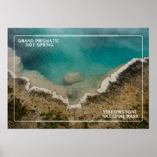 Beeindruckendes Grand Prismatic Yellowstone Poster