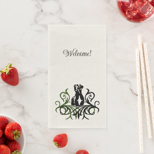 Beeindruckendes großes Dan Serviette (Beispiel)