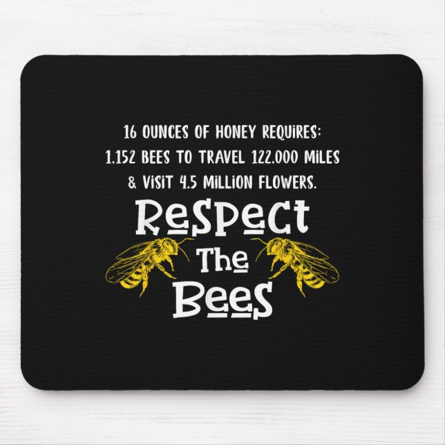 Beekeeng liefert Honey Bee Hive Humble Keeper Mousepad (Vorne)