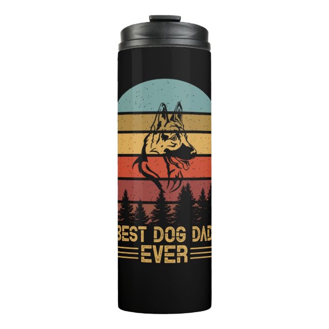 Beekeeper Art Bester Vater Thermosbecher (Vorderseite)