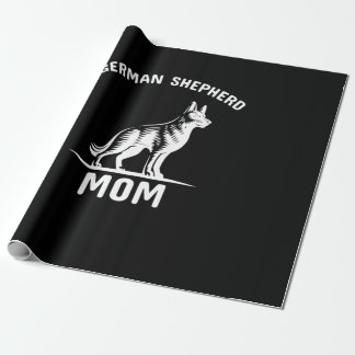 Beekeeper Art German Shepherd Mommy Geschenkpapier