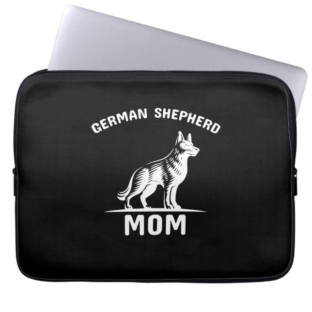 Beekeeper Art German Shepherd Mommy Laptopschutzhülle (Vorderseite)