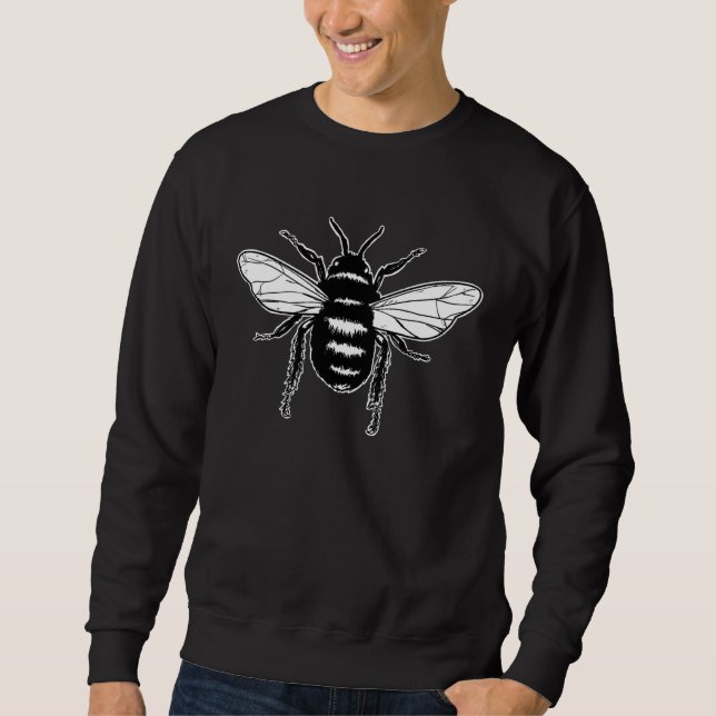 Beekeeper  Bee Beekeeping Graphic Bee Sweatshirt (Vorderseite)