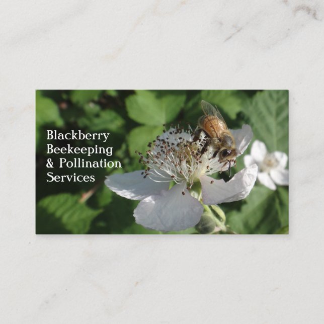 Beekeeper Blackberry Visitenkarte (Vorderseite)