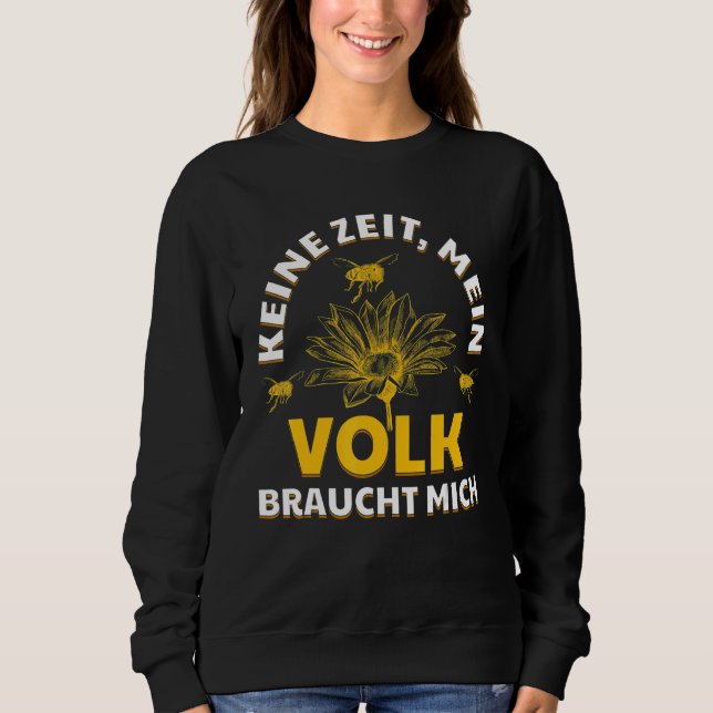 Beekeeper, Honey Seller, Bee Protection, Beekeepin Sweatshirt (Vorderseite)