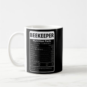 BEEKEEPER Nutrition Fakten sarkastisch grafisch Kaffeetasse