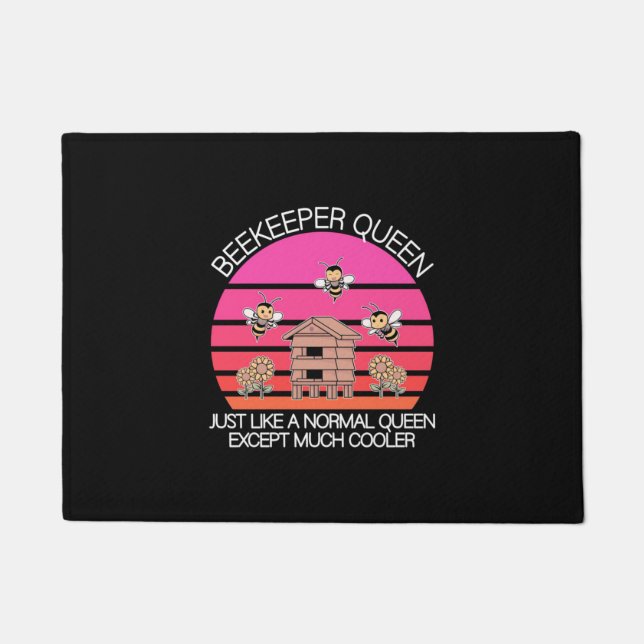 Beekeeper Queen Fußmatte (Vorderseite)