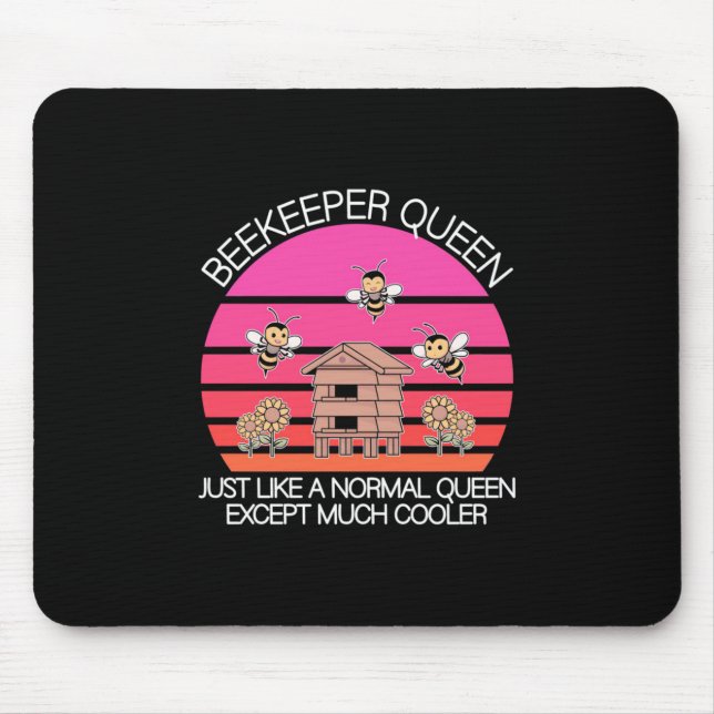 Beekeeper Queen Mousepad (Vorne)