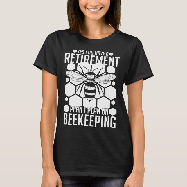 Beekeeping Honey Farmer Bees Beginner Beekeeper  1 T-Shirt (Vorderseite)