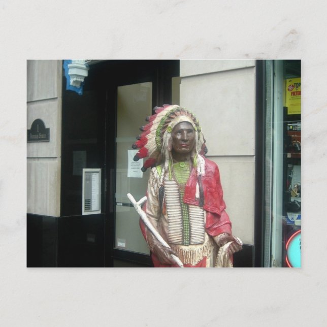 BEEKMAN STREET INDIEN POSTKARTE (Vorderseite)