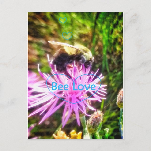 BEELOVE2 POSTCARD POSTKARTE (Vorderseite)