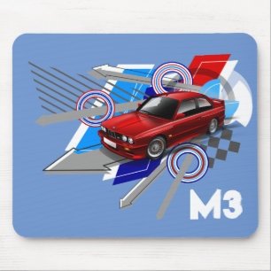 Beemer E30 M3 Mäusematte Mousepad