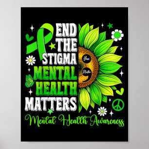 Beende Das Stigma Psychische Gesundheit Ist Wichti Poster