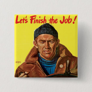 Beende den Job! Button