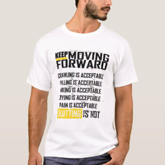 Beenden ist kein Motivierend Quotes-Workout-Runnin T-Shirt