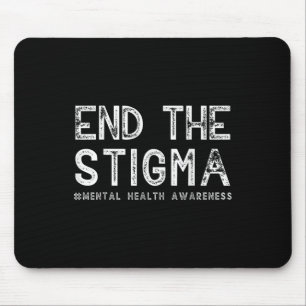 Beenden Sie das Bewusstsein für psychische Gesundh Mousepad