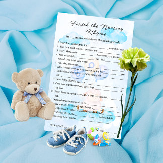 Beenden Sie das Kinderzimmer Rhyme Game Little Lam