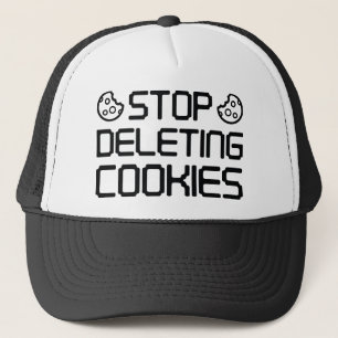 Beenden Sie das Löschen von Cookies Truckerkappe