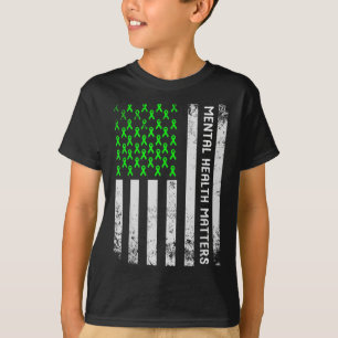Beenden Sie das psychische Bewusstsein der Stigma T-Shirt
