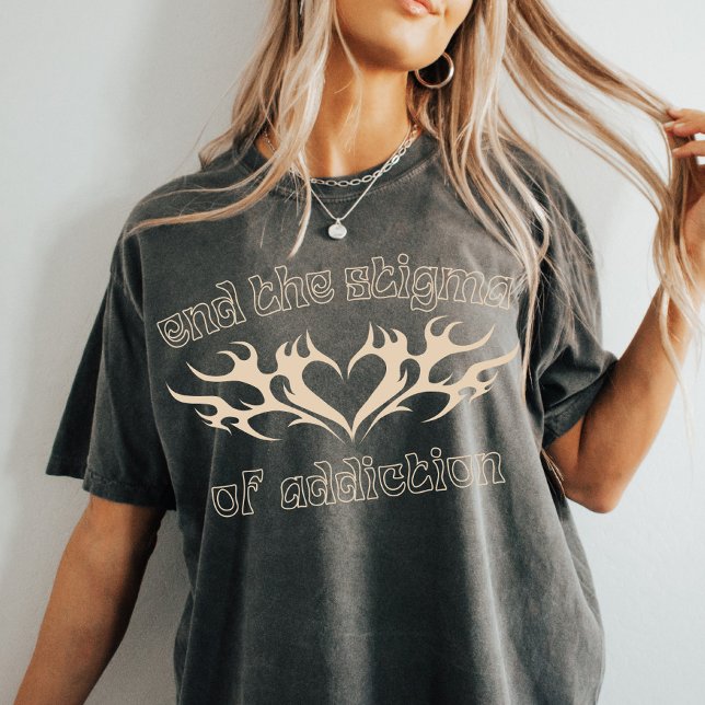 Beenden Sie das Stigma des Suchtens | Überdosierun T-Shirt (Von Creator hochgeladen)