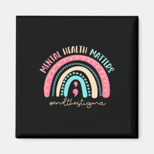 Beenden Sie das Stigma Mental Health Problems Ment Magnet