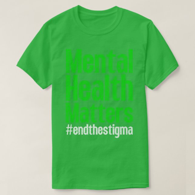 Beenden Sie das stigma psychische Bewusstsein Brea T-Shirt (Design vorne)