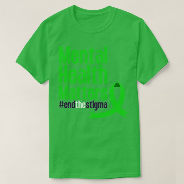 Beenden Sie das stigma psychische Bewusstsein Brea T-Shirt (Design vorne)
