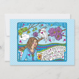 Beenden Sie das Überdenken_Flat Card 7" x 5"