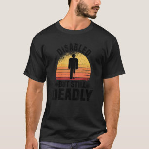 Beenden Sie das Ziehen meiner Leng-Amputationsampu T-Shirt