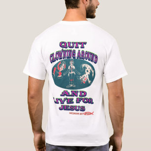 Beenden Sie den Clown T-Shirt