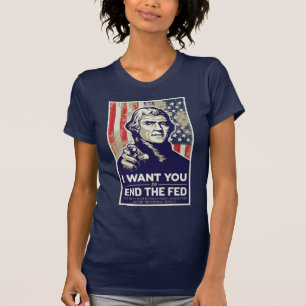 Beenden Sie den gefütterten Jeffersonian T - Shir T-Shirt