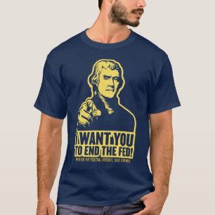 Beenden Sie den gefütterten Jeffersonian T - Shir T-Shirt