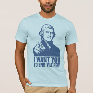 Beenden Sie den gefütterten Jeffersonian T - Shirt