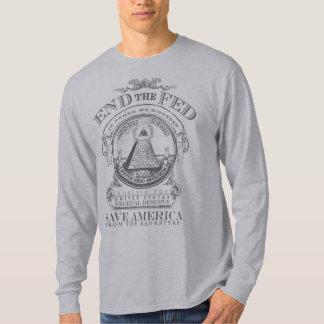 Beenden Sie den gefütterten kundengerechten T-Shirt