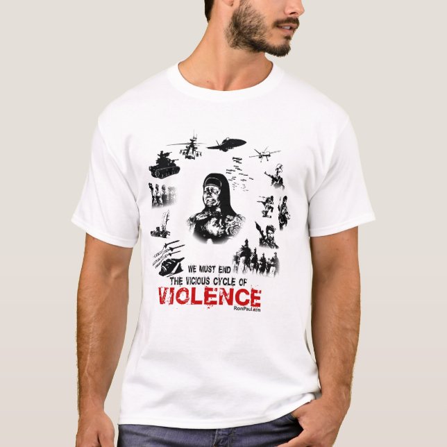Beenden Sie den schändlichen Zyklus des Gewalt-T - T-Shirt (Vorderseite)