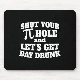 Beenden Sie den sonnigen Tag am Pi-Tag mit T-Shirt Mousepad