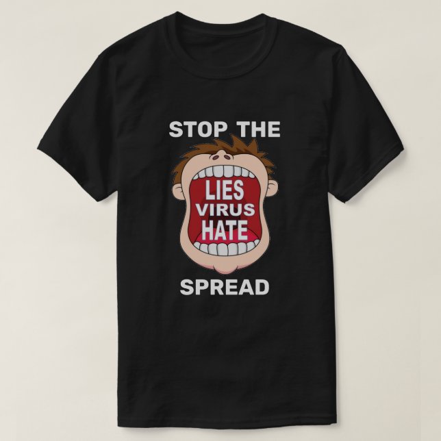 Beenden Sie den Spread-T - Shirt (Design vorne)