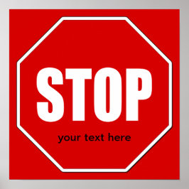 Beenden Sie die Anmeldung von Custom 24 x 24 Poste Poster