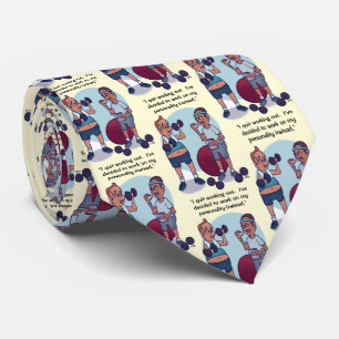 Beenden Sie die Arbeit aus Funny Neck Tie Krawatte