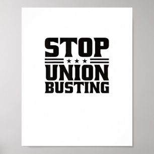 Beenden Sie die Gewerkschaft, die Gewerkschaft für Poster