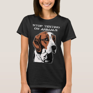 Beenden Sie die Tierversuche, um die Bea frei zu h T-Shirt