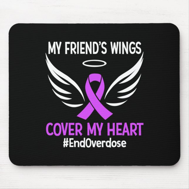 Beenden Sie die Überdosierung der Flügel meines Fr Mousepad (Vorne)