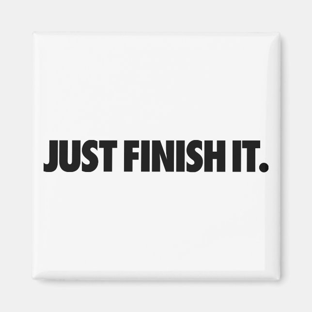 Beenden Sie es einfach. Zauberhaft Magnet (Vorne)