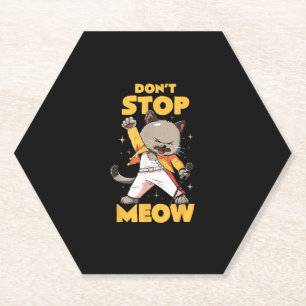 Beenden Sie nicht die Niedliche Freddie Cat Untersetzer