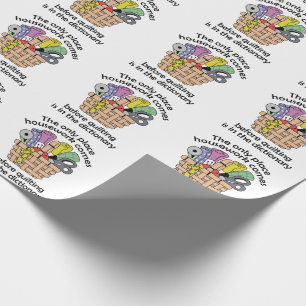 Beenden vor der Hausarbeit Geschenkpapier