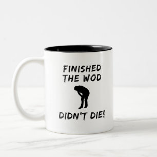 BEENDETE das WOD TAT NICHT DIE Zweifarbige Tasse