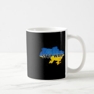 Beendigung des Krieges in der Ukraine - Unterstütz Kaffeetasse