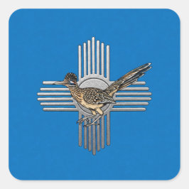 Beep Beep Quadratischer Aufkleber