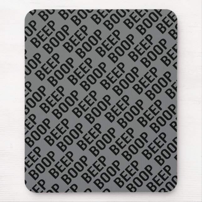 Beep Boop, bist du ein Roboter? -Mousepad Mousepad (Vorne)